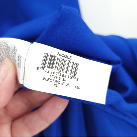 Dress the Population Blue Midi Dress - Picture 9 of 16